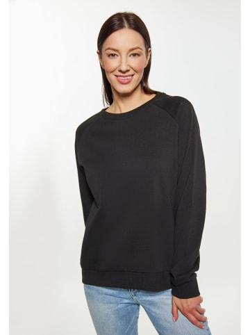 usha BLUE LABEL Sweatshirt in Schwarz