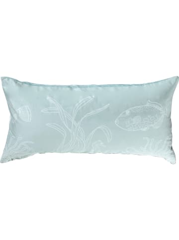 Erwin Müller Mako-Satin Kissenbezug in blau