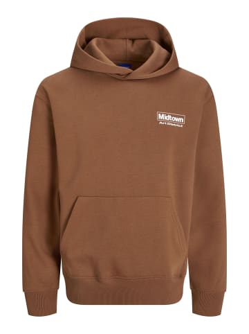 Jack & Jones Kapuzenpullover in Mocha Bisque