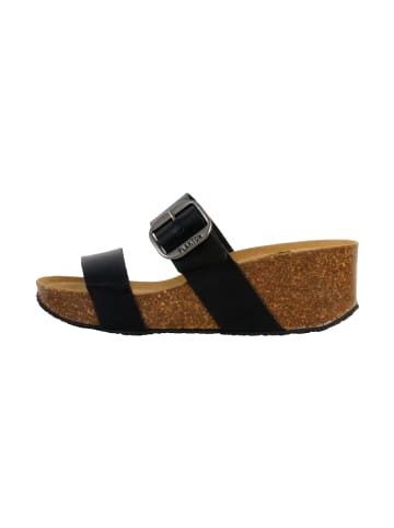 Plakton So Rock Mules aus Leder Schwarz