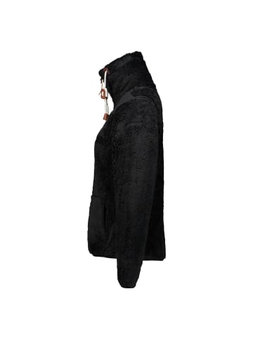 Icepeak Teddyjacke Colony in Schwarz