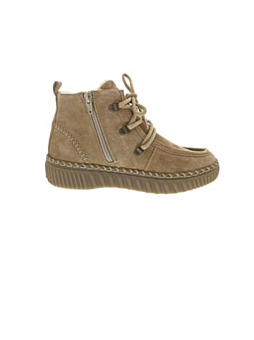 remonte Schnürstiefel Beige