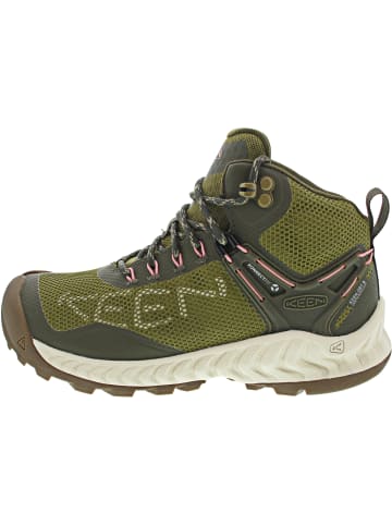 Keen Nxis Evo Mid WP Wanderstiefel Grün
