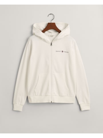 Gant Sweatjacke in Eggshell