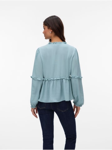 Vero Moda Bluse in Gray Mist