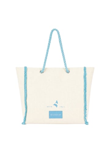 Navigare Handtasche in WHITE AND BLUE