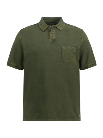 JP1880 Poloshirt in schwarzolive