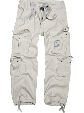 Brandit Cargohose "Pure Vintage Pants" in Weiß