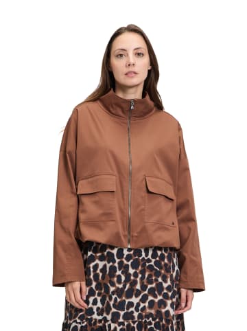 BETTY & CO Casual-Jacke mit Taschen in Classic Nougat