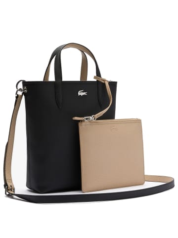 Lacoste Anna - Shopper 29 cm in noir krema