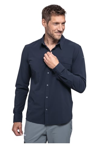 Schöffel Hemd "Shirt Style Dunajec MNS" in navy blazer