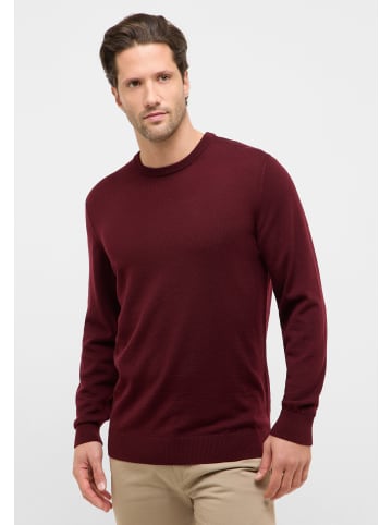 Eterna Strick Pullover in sunset red