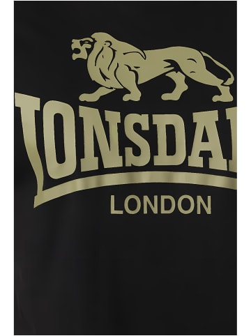 Lonsdale T-Shirt "Logo" in Schwarz