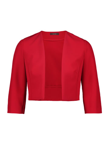 Vera Mont Bolero-Jacke mit Kellerfalten in Red Rose