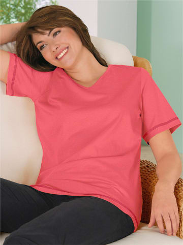 Sieh an! Kurzarmshirt in hummerrot