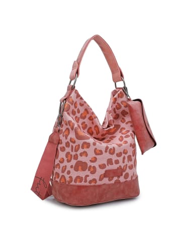 Fritzi aus Preußen Izzy07 Olga Canvas Schultertasche 27 cm in canvas leo brick