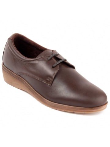 Purapiel Schnürschuhe Keilabsatz Anilav2 Brown in Braun