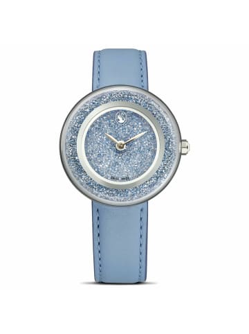 Swarovski Analoguhr für Damen in blau