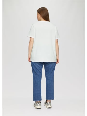 QS T-Shirt in 01D0_weiß