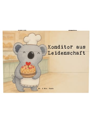 Mr. & Mrs. Panda Aufbewahrungsbox Konditor Leidenschaft Design m... in Weiß
