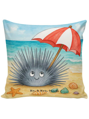 Mr. & Mrs. Panda Dekokissen Sofa Seeigel Design ohne Spruch in Weiß