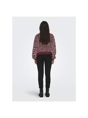 JDY Pullover in cabernet
