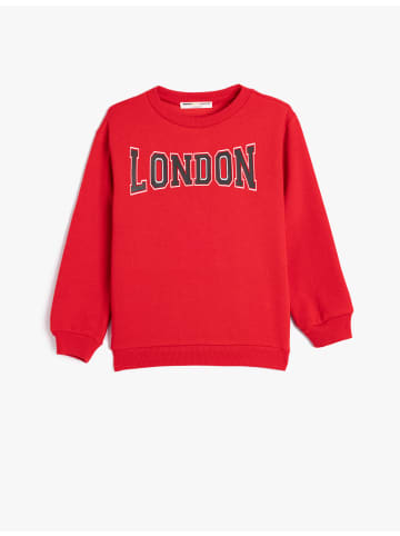 KOTON Sweatshirt in Rot