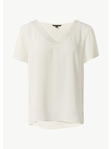 comma Bluse in 0120_weiß