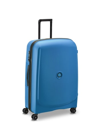 Delsey Belmont Plus 4-Rollen Trolley 76 cm in zink blau