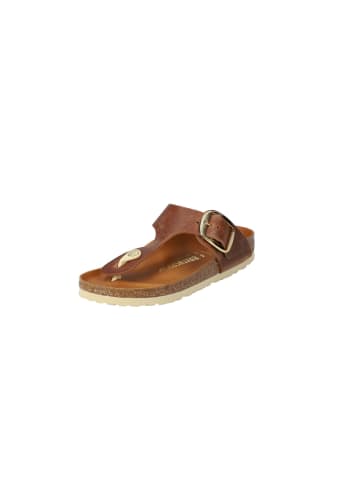 Birkenstock Zehentrenner Gizeh Big Buckle in cognac