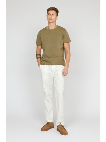 Matinique Casual Hose MAbarton Gerade Passform in Broken White