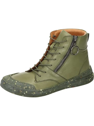 manitu Schnürstiefeletten in olive