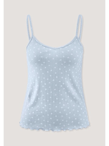 Hessnatur Spaghetti Top in nordisch blau