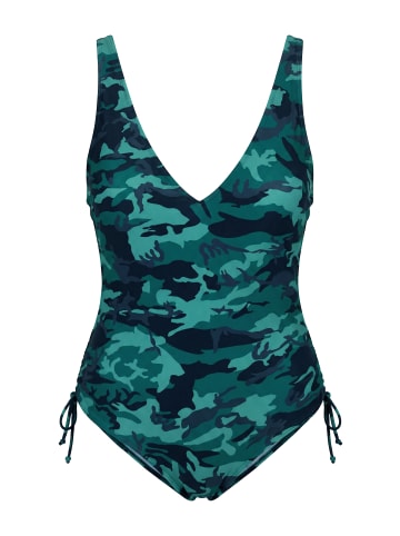 Studio Untold Badeanzug in mattgrün