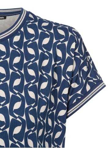 Olsen Shirt Clara in marine beige