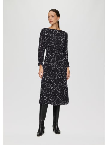 s.Oliver BLACK LABEL Kleid lang in Blau