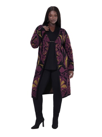 Ulla Popken Strickjacke in schwarz