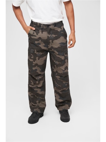 Brandit Cargo-Hosen in dark camouflage