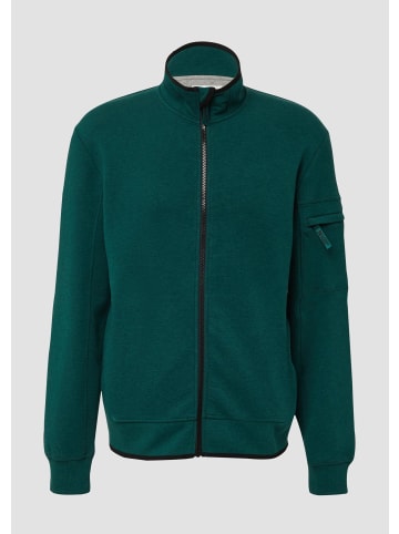 s.Oliver Sweatshirt Jacke in 79W2_tannengrün