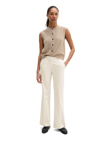 Marc O'Polo Hose Model Marthe flared in White Cotton