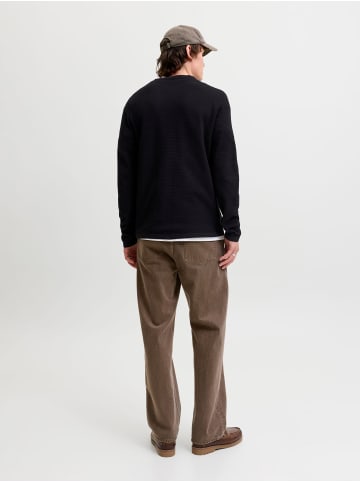Jack & Jones Strickpullover in Black