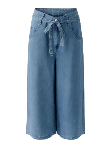 Oui Hose in darkblue denim