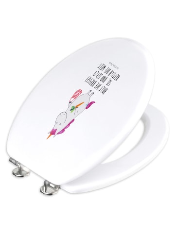 Mr. & Mrs. Panda Klositz Einhorn Gemüse mit Spruch in Weiß