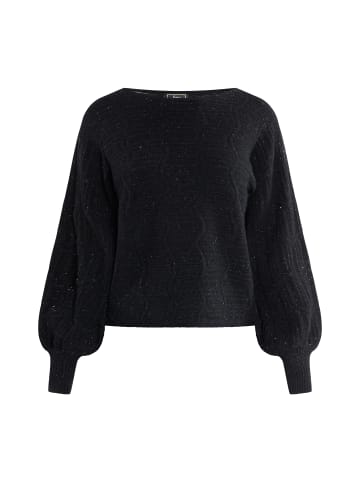 faina Damen Strickpullover in schwarz