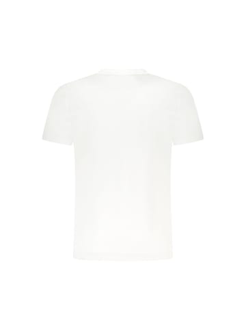 cavalli CLASS Weißes Baumwoll-T-Shirt
