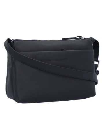 PICARD Timeless Umhängetasche Leder 18 cm schwarz