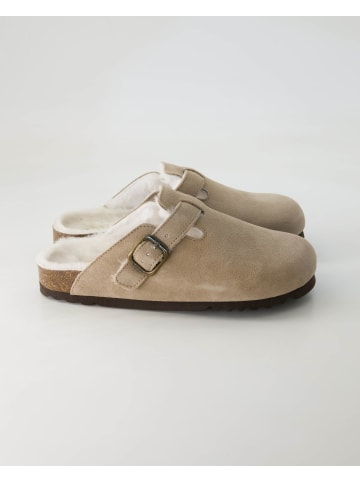 Scholl Gefütterte Hausschuhe in Beige