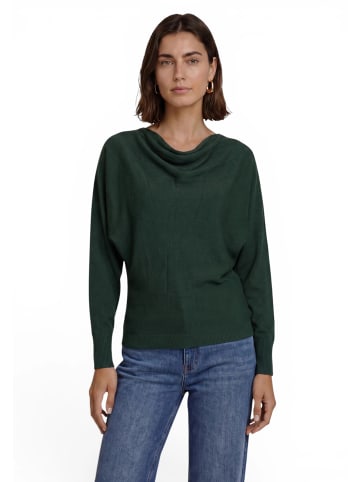 Zero  Strickpullover mit Fledermausärmeln in Green Forest