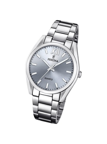 Festina Analog-Armbanduhr Festina Boyfriend silber mittel (ca. 36,8mm)