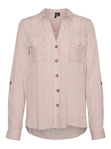 Vero Moda Bluse 'Bumpy' in Pink